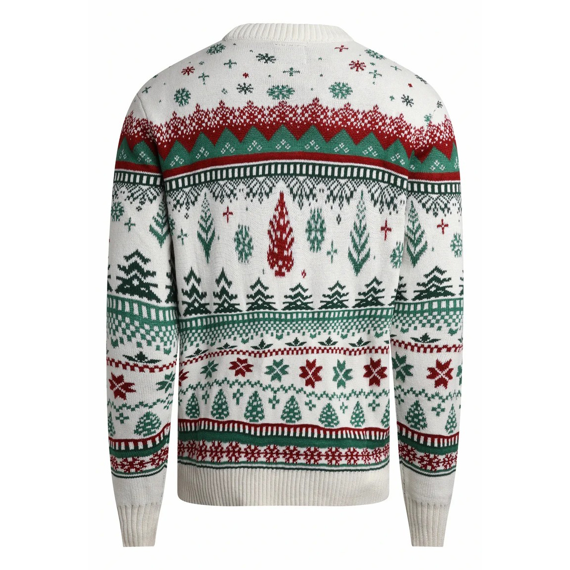 Изготовленный на заказ свитер с рождественским рисунком нового дизайна FNJIA 2025