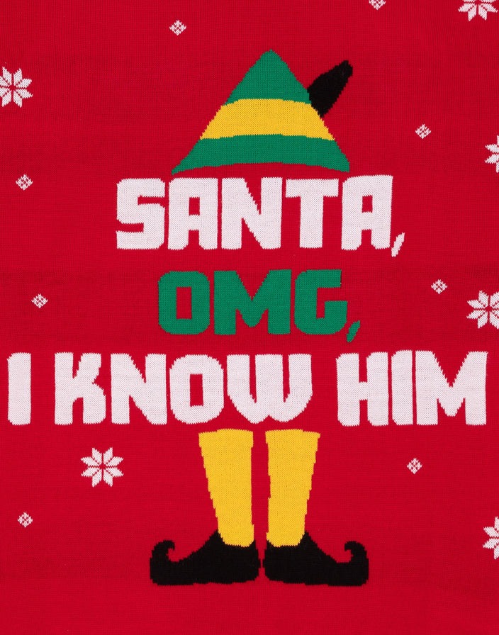 Изготовленный на заказ мужской вязаный свитер FNJIA с новым рисунком рождественского свитера