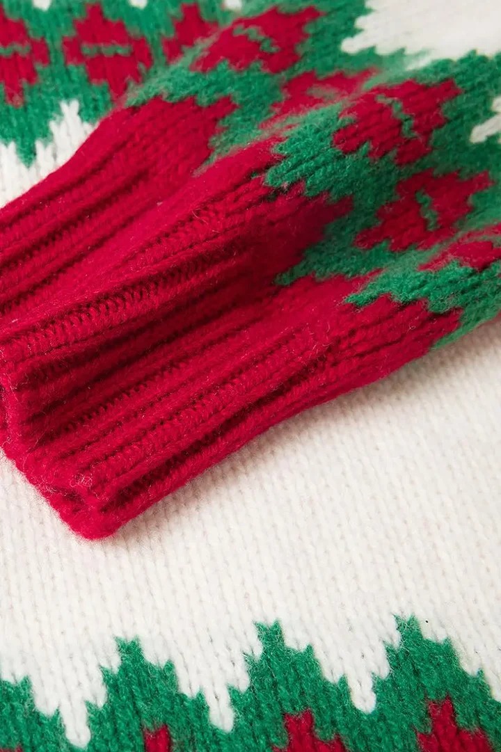 Изготовленный на заказ праздничный повседневный женский свитер FNJIA Fashin&amp;#039;s