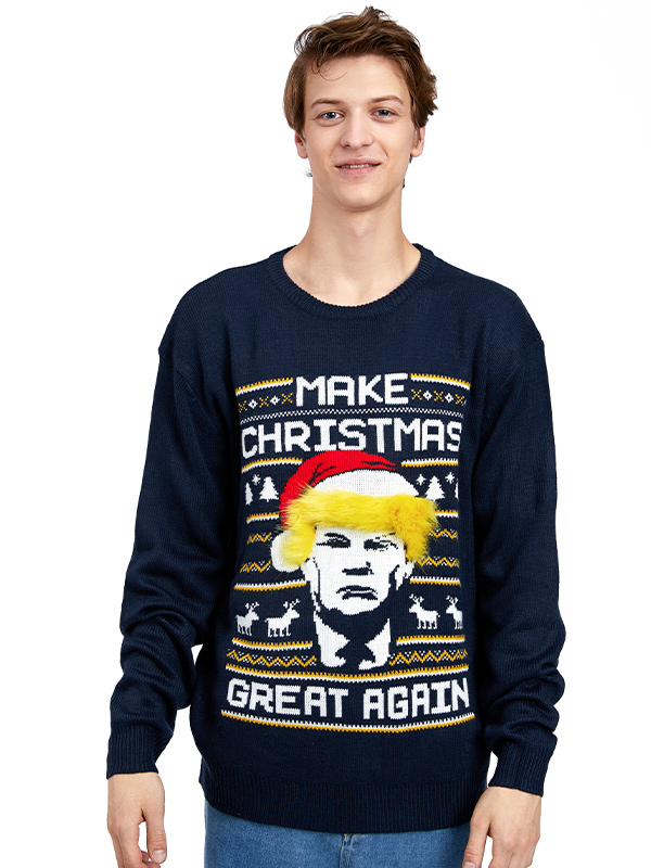 Уродливый рождественский свитер лидера по индивидуальному заказу