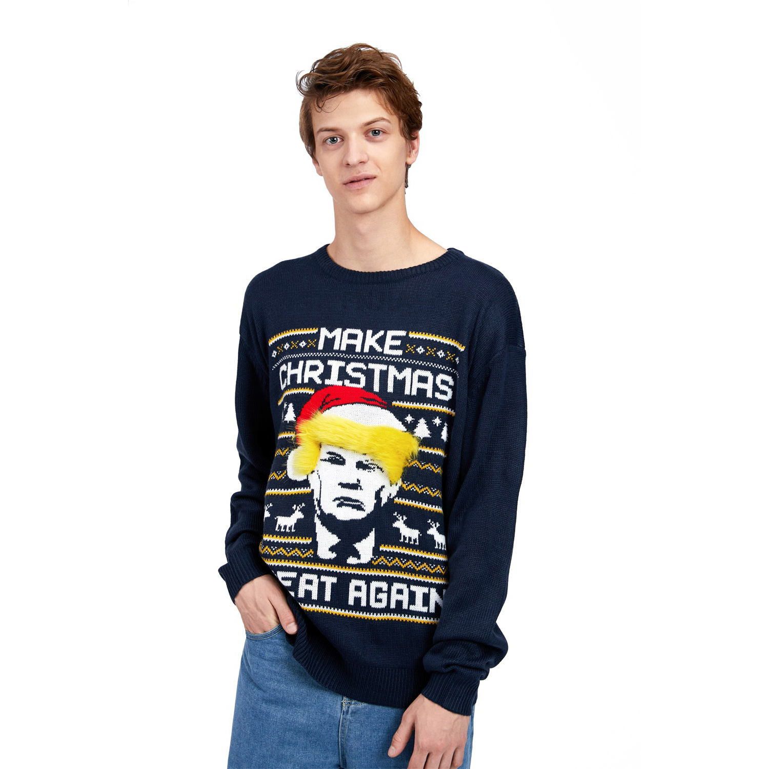 Уродливый рождественский свитер лидера по индивидуальному заказу