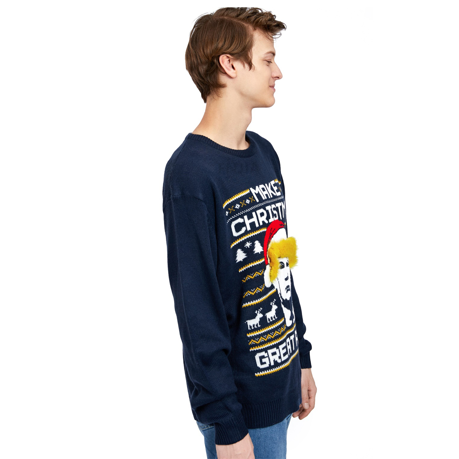 Уродливый рождественский свитер лидера по индивидуальному заказу