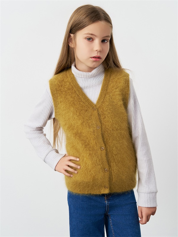 Изготовленный на заказ свитер для девочек, женский жилет
