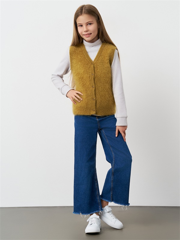 Изготовленный на заказ свитер для девочек, женский жилет