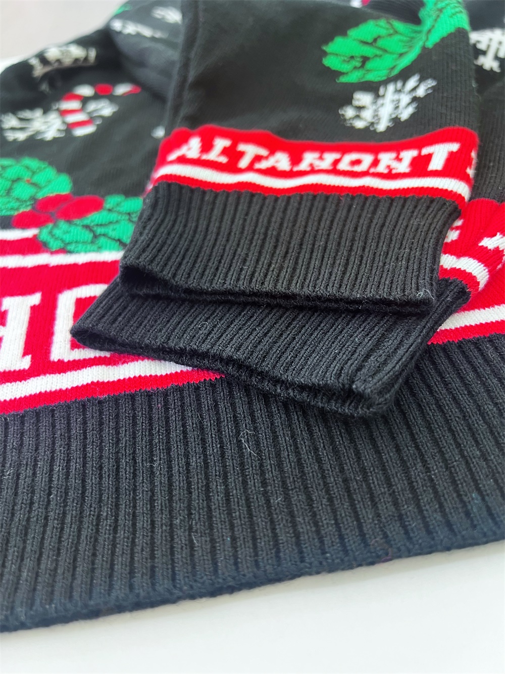 Изготовленный на заказ уродливый рождественский свитер FNJIA Men&amp;#039;s с веселым праздником, забавный джемпер для мужчин