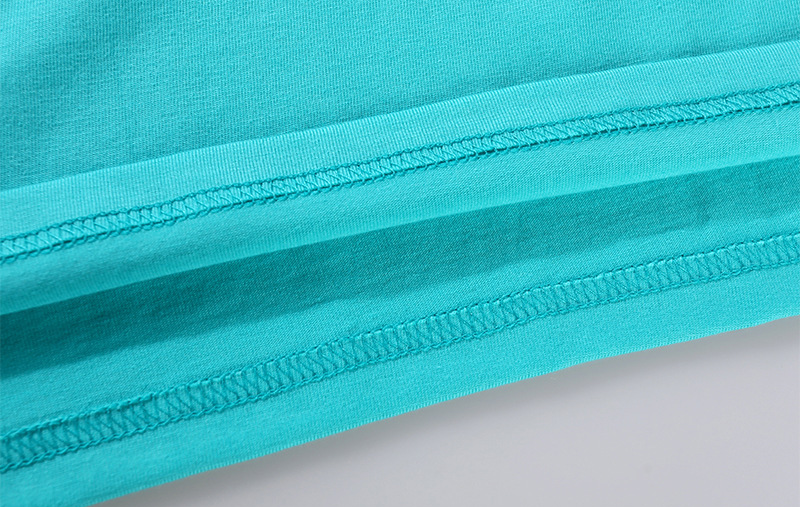 Изготовленная на заказ однотонная футболка в тяжелом весе для женщин