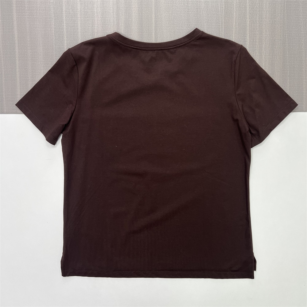 Трикотажная футболка с рисунком бабочки на заказ: Круглый вырез, короткий рукав, Романтичный дизайн