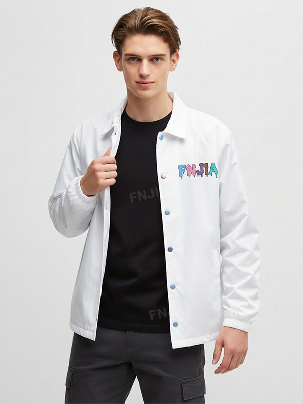 Мужская рубашка FNJIA на заказ, высококачественная мужская повседневная рубашка