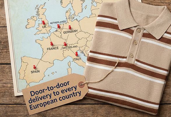 Мужские поло на заказ от FNJIA: Доставка от двери до двери по всей Европе
